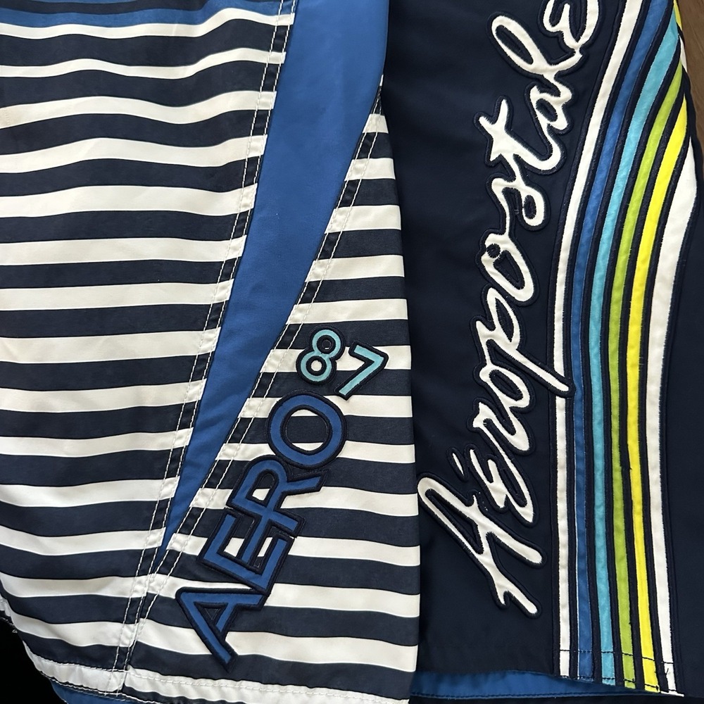 Aeropostale Men's Size 38 Swim Trunks Board Shorts‎ Lot Of 2 Summertime